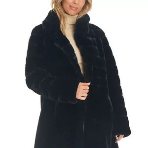Faux fur jacket